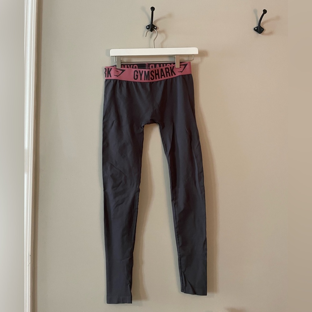 Gymshark Pink/Dark Charcoal Leggings